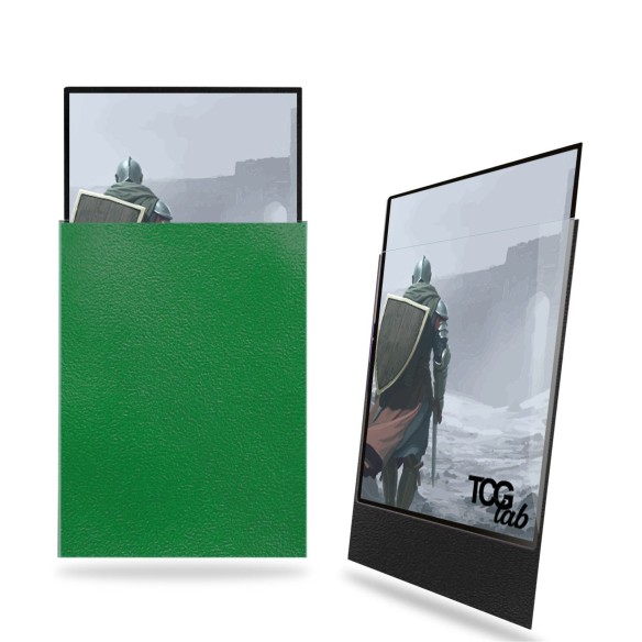 100 Bustine Protettive Standard - Matte Ultra Clear - Verde