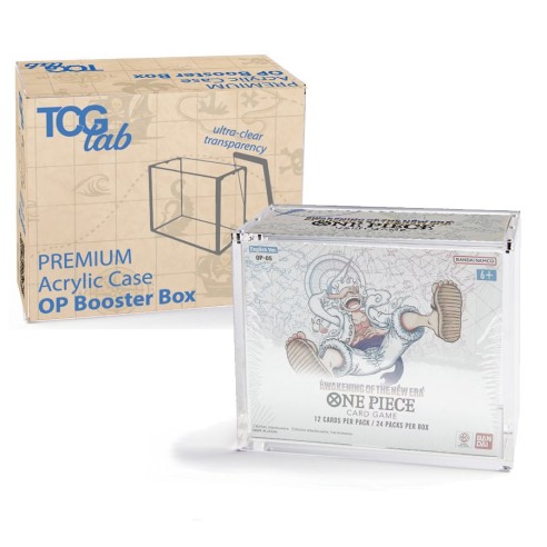 Premium Case Protettivo per OP Booster Box Magnetico in Plexiglass