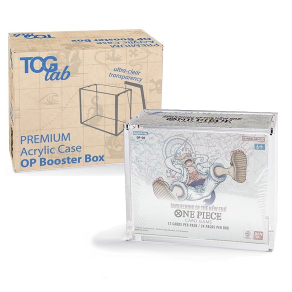 Premium Case Protettivo per OP Booster Box Magnetico in Plexiglass
