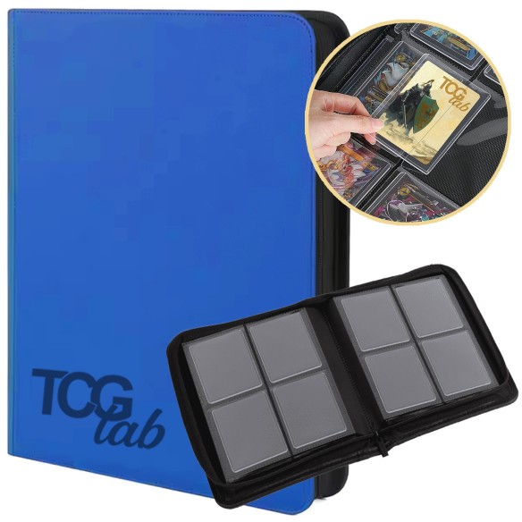Album per Toploader a 4 Tasche (112 toploader) - Blu