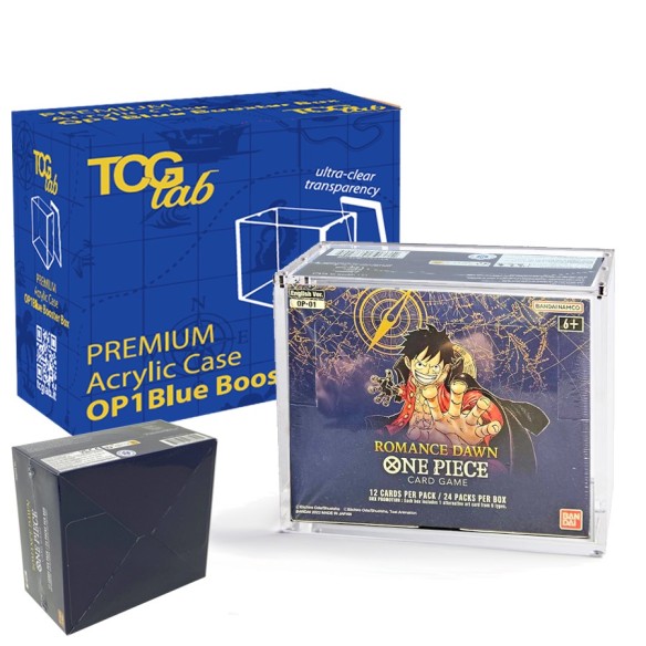 Premium Case Protettivo per OP1 Blue Bottom Booster Box Magnetico in Plexiglass