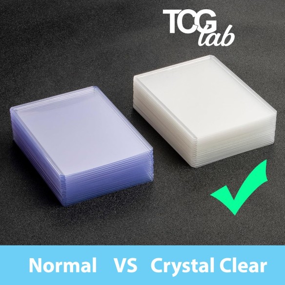 Toploader - Crystal Clear con Film Protettivo - (Busta 10pz)