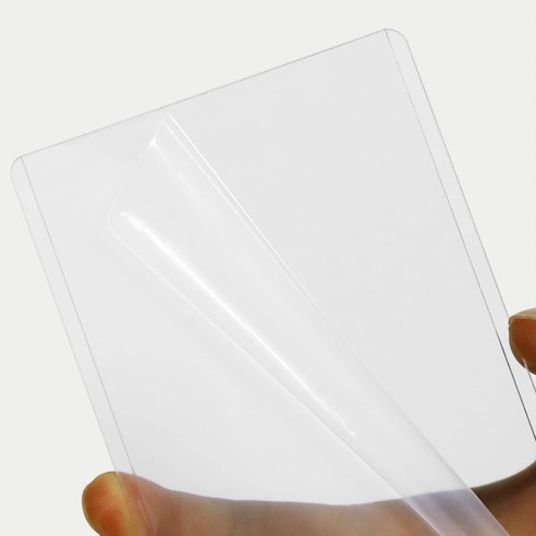 Toploader - Crystal Clear con Film Protettivo - (Busta 10pz)