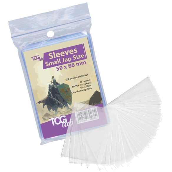 Bustine Protettive Small Jap Size - Ultra Clear - 60 micron