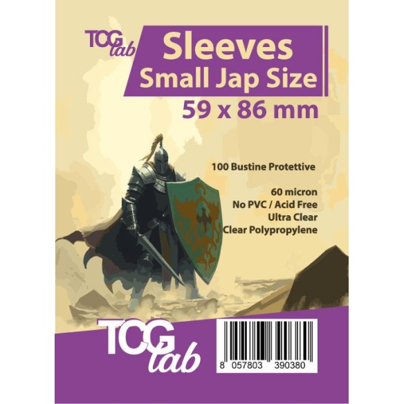 Bustine Protettive Small Jap Size - Ultra Clear - 60 micron